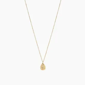 Sol Teardrop Necklace