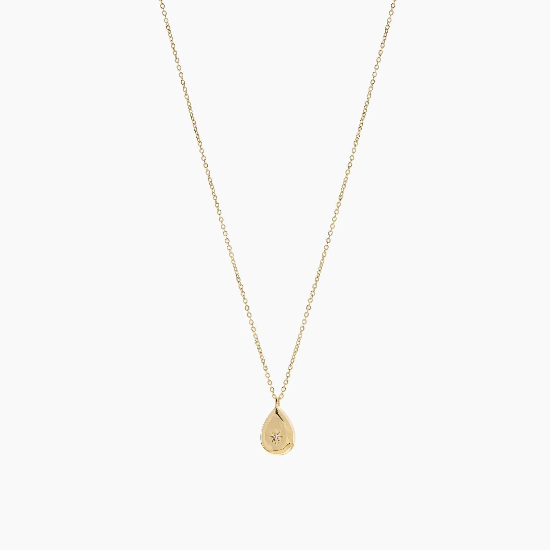 Sol Teardrop Necklace