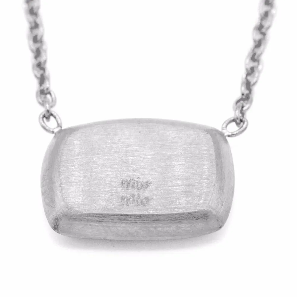 Square Tag Design Necklace