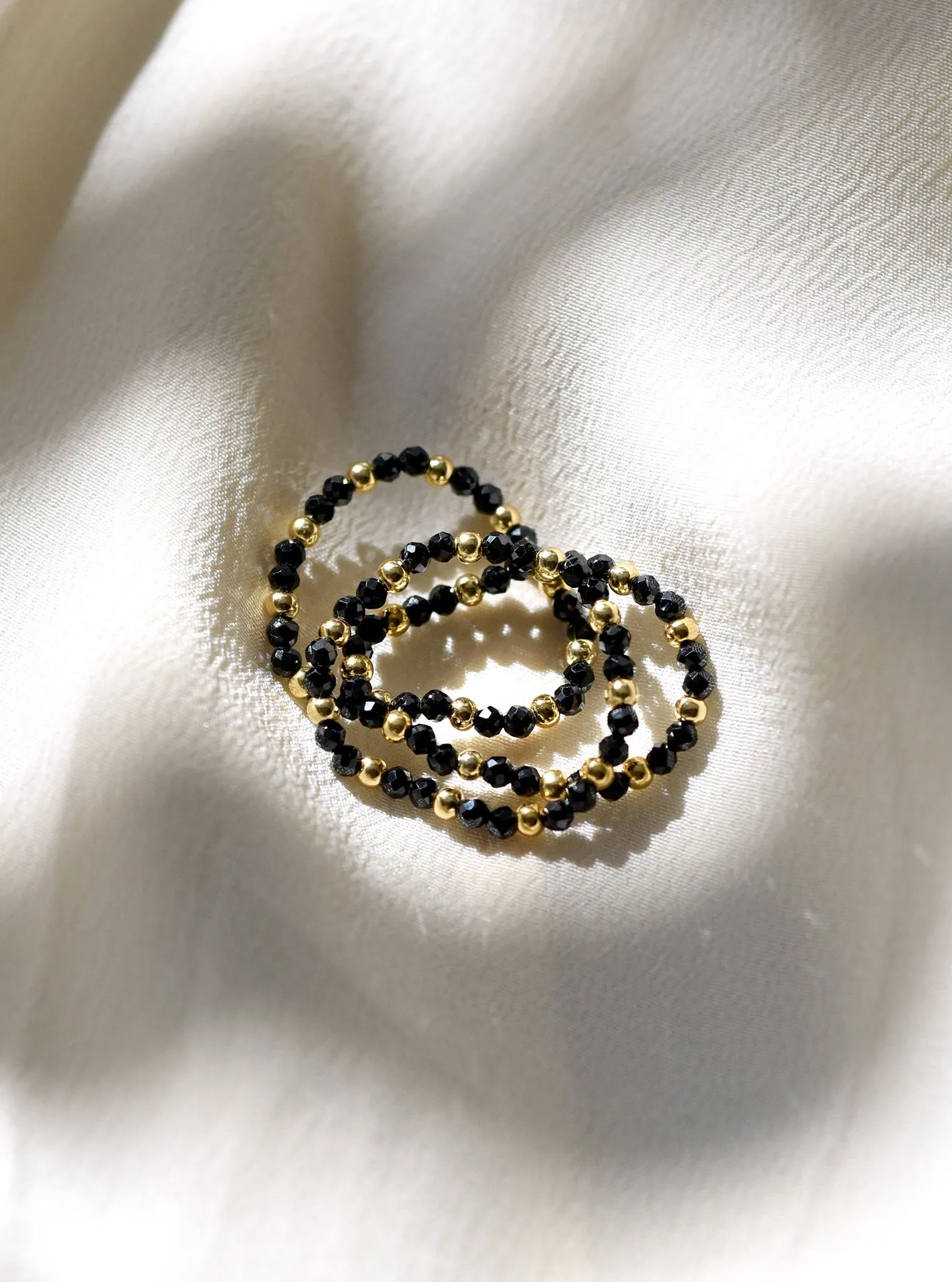 Stretchable Beaded Ring