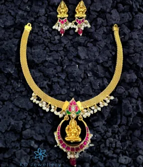 The Anju Lakshmi Silver Necklace & Earrings