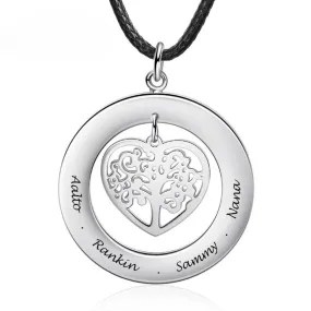 Tree Of Life Customized Men Necklace