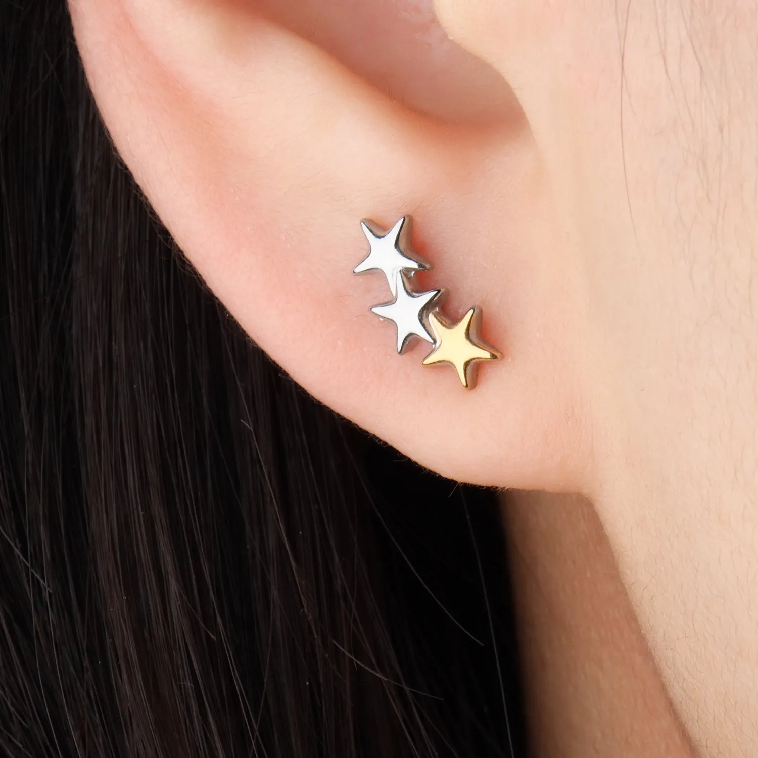 Unique Star Studs