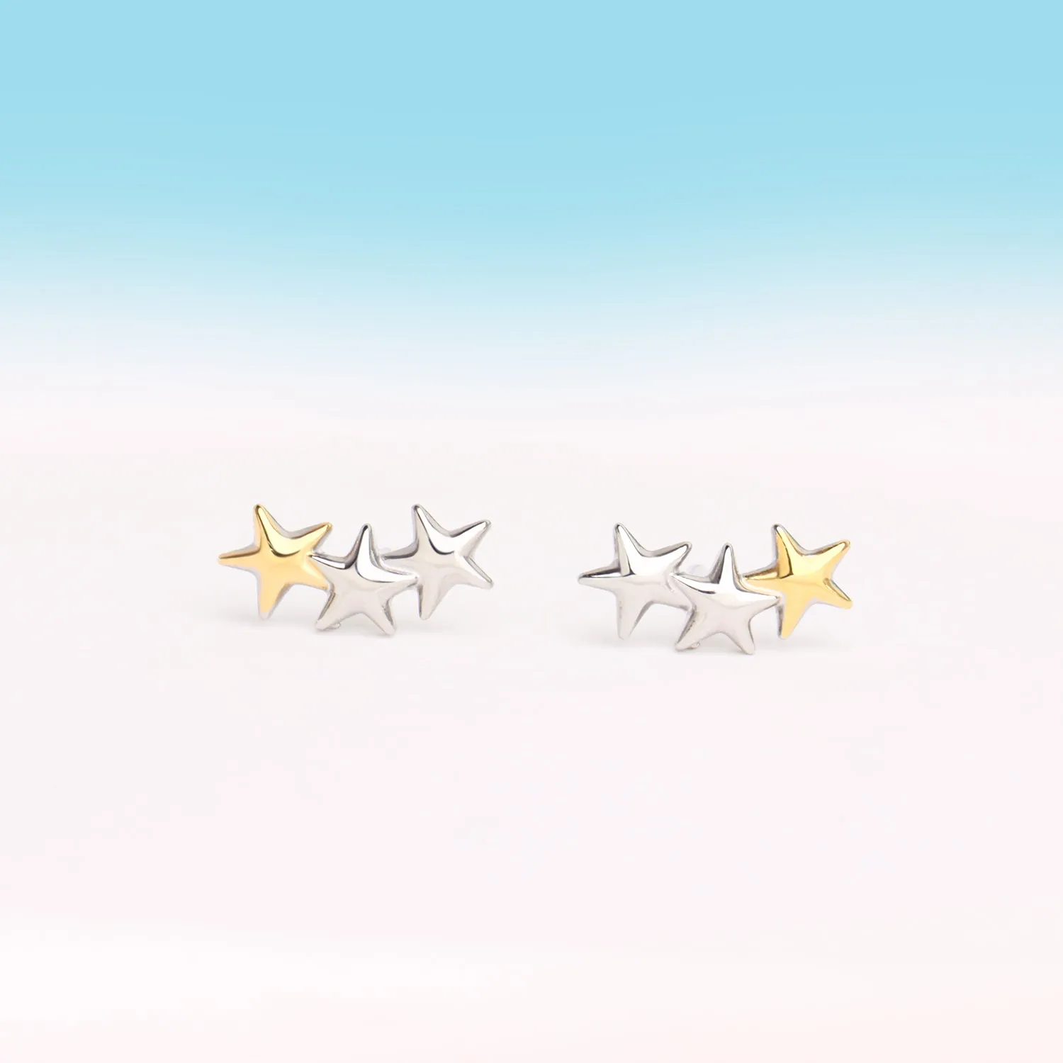 Unique Star Studs