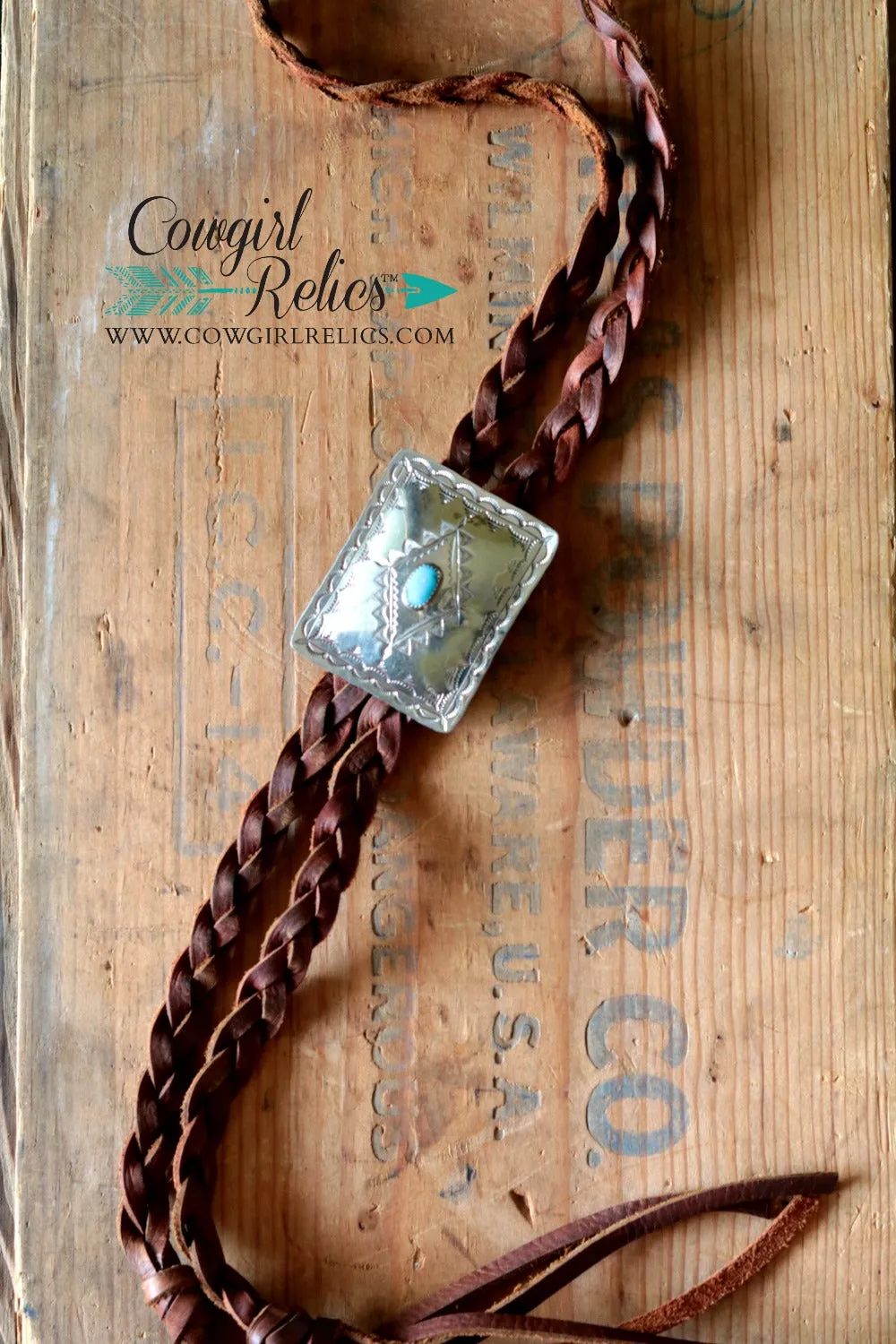 Wilco Southwest Concho Bolo Necklace