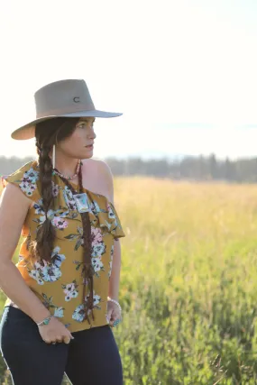 Wilco Southwest Concho Bolo Necklace